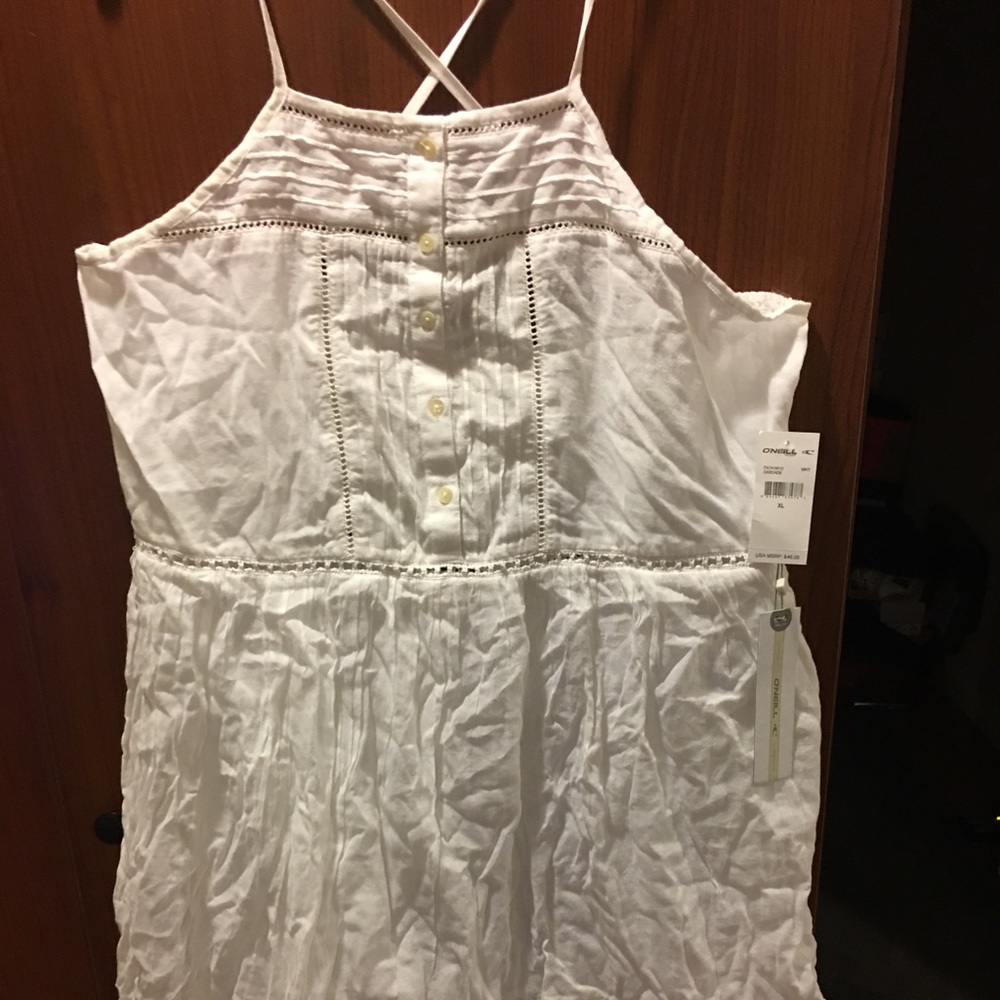 O’Neill White Dress from Lulu’s